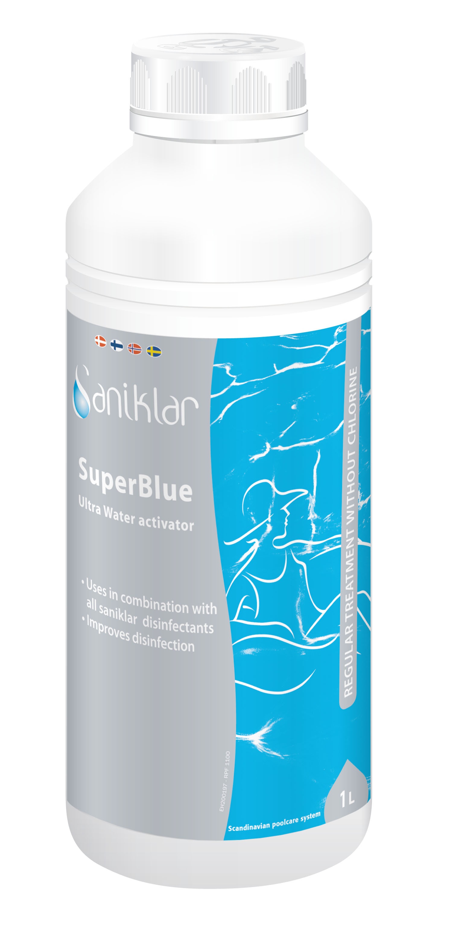 Soft Water Activator для утюга Electrolux. Super Blue. Активатор для женщин