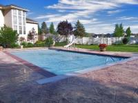 Automatisk Safety cover track "under ground"